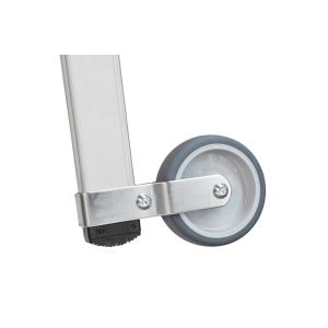 Kipprollenset für Stufenstehleiter mit Plattform und Plattformleiter / Ersatzteil für Plattformleiter